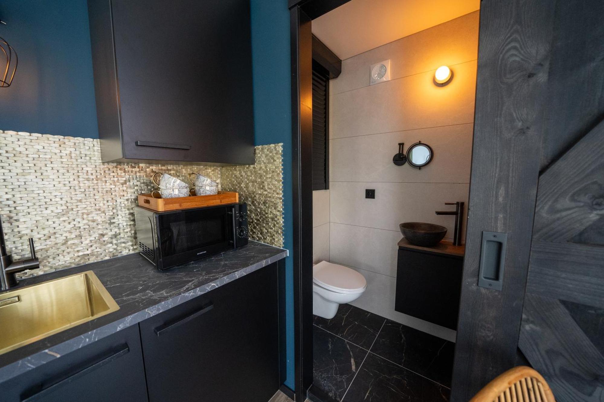 B&B Prive Tiny House Bij Zee Стелендам Екстериор снимка